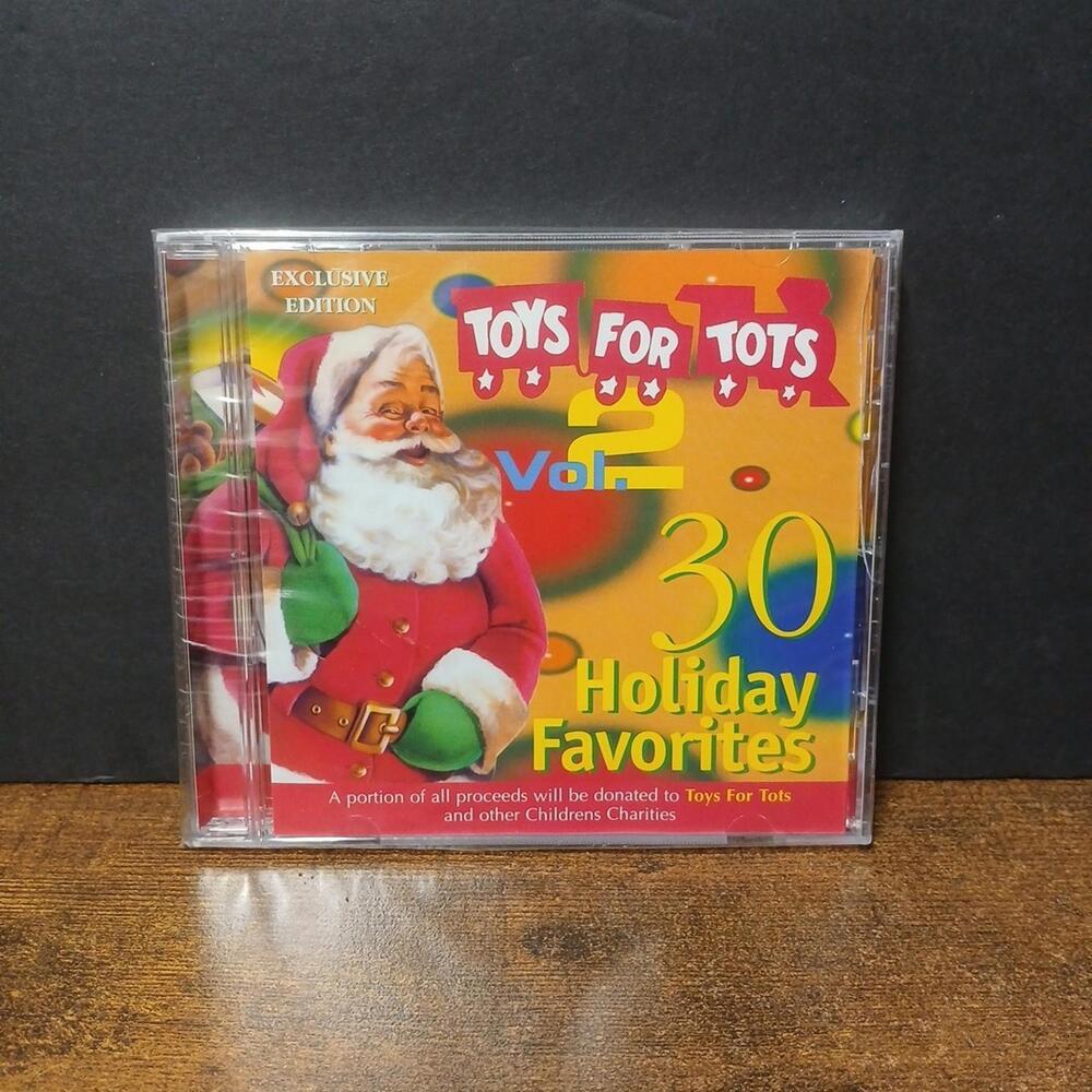 30 Holiday Favorites Vol.2 Toys for Tots CD 2004 New / Sealed